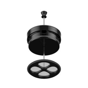 French Press plunger including filter